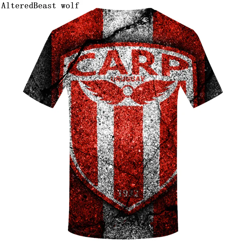 Мужская футболка с 3d принтом летняя круглым вырезом модная короткими рукавами