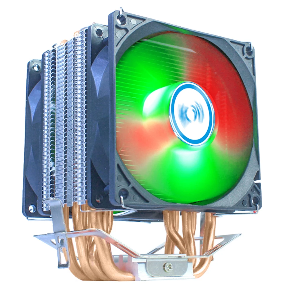 

Cpu Cooler For Intel X79 X99 LGA 2011V3 1156 1150 1155 1356 And AMD Ryzen AM4 AM3 AM2 FM2 Be Quiet Heatsink 9CM RGB Fan Radiator