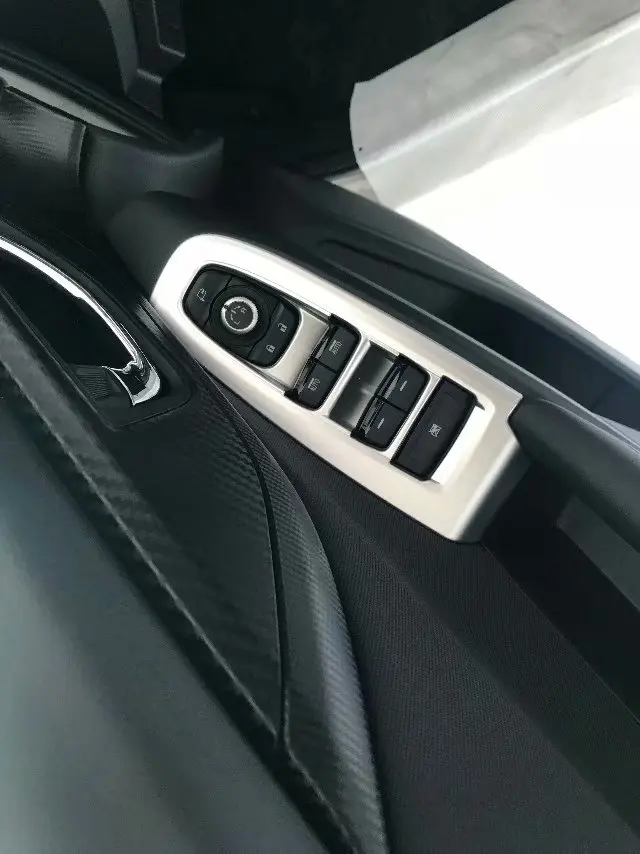 

Аксессуары для Subaru XV 2018-2020, Стайлинг автомобиля, ABS, дверь, окно, стекло, переключатель управления, панель управления, крышка, отделка