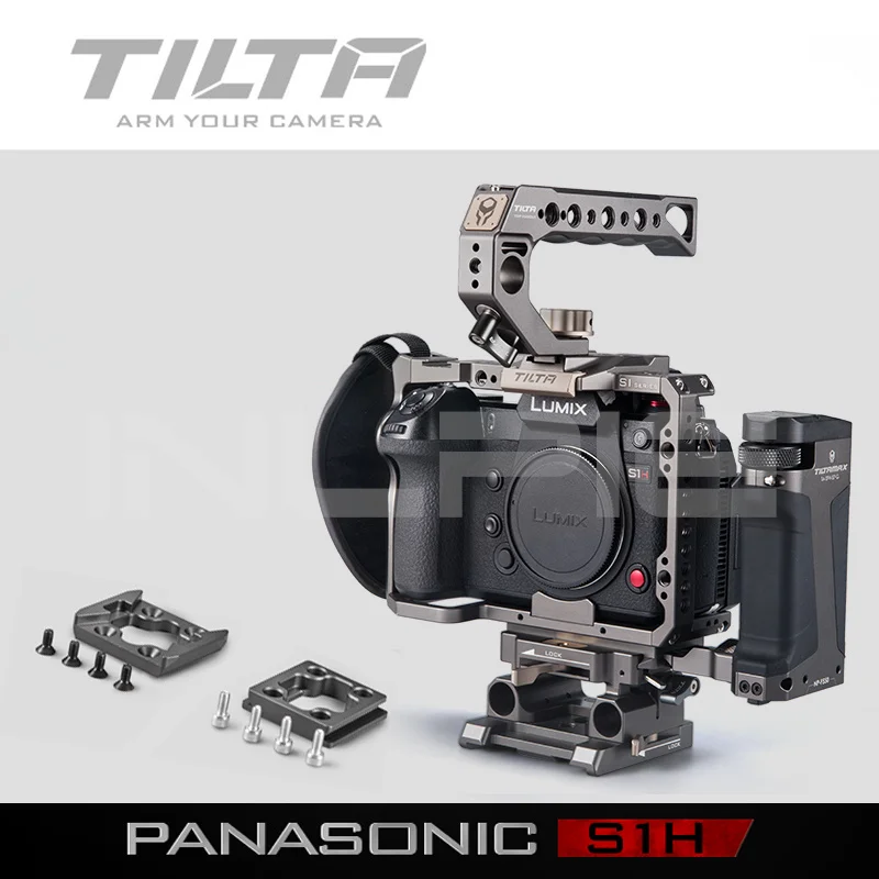 Tilta TA T38 A G DSLR rig Camera CAGE для камеры PANASONIC S1H S1 S1R full cage с верхней ручкой и боковой