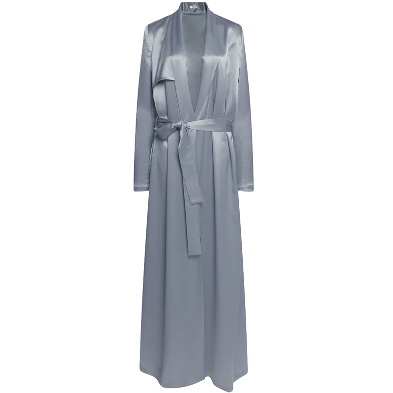 

2020 Casaco Feminino Trench Coat Hot Sale Polyester Streetwear Poplin New Oversize Loose And Elegant Windbreaker Female Long