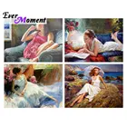 Алмазная живопись с девушкой и чувствительностью, ASF2322