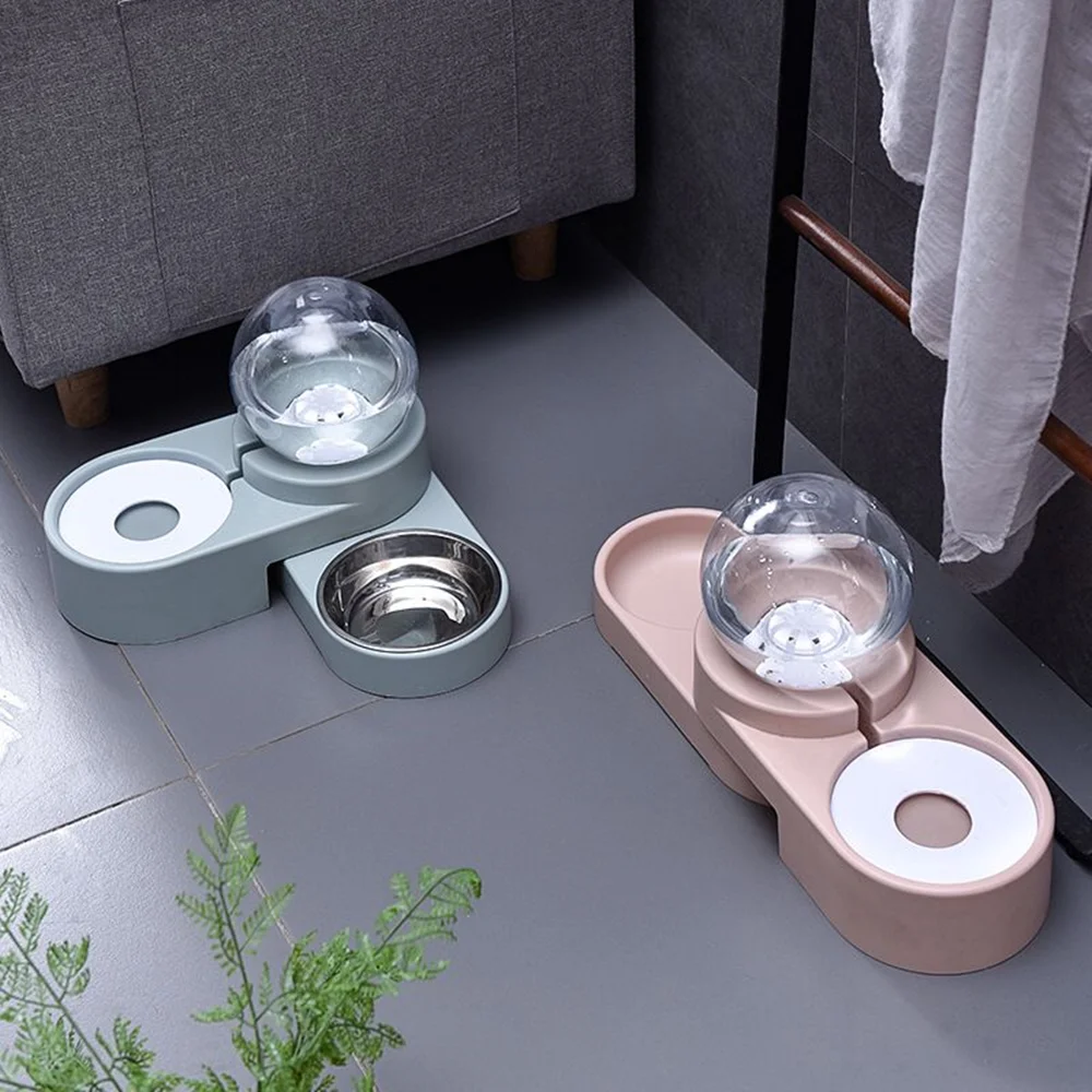 

Dog bowl cat bowl double bowl adjustable direction automatic water dispenser new 1.8L automatic water out pet bowl pet appliance
