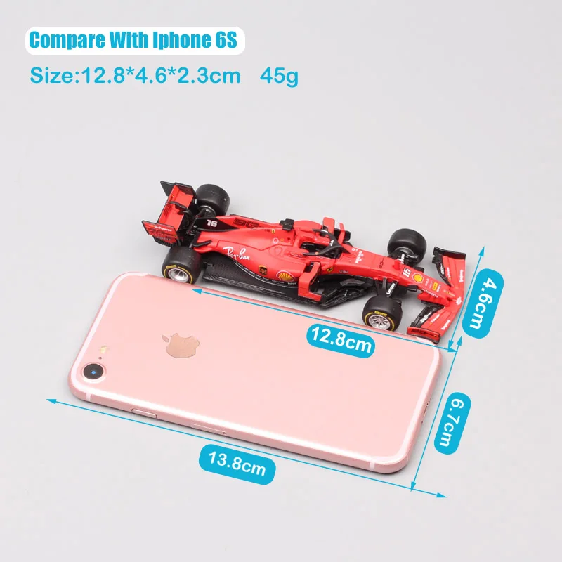 1/43 масштаб bburago SF90 No#16 Charles Leclerc No#5 Sebastian SF71H SF70H RB14 Diecasts& Toy Vehicles гоночный автомобиль модель дети