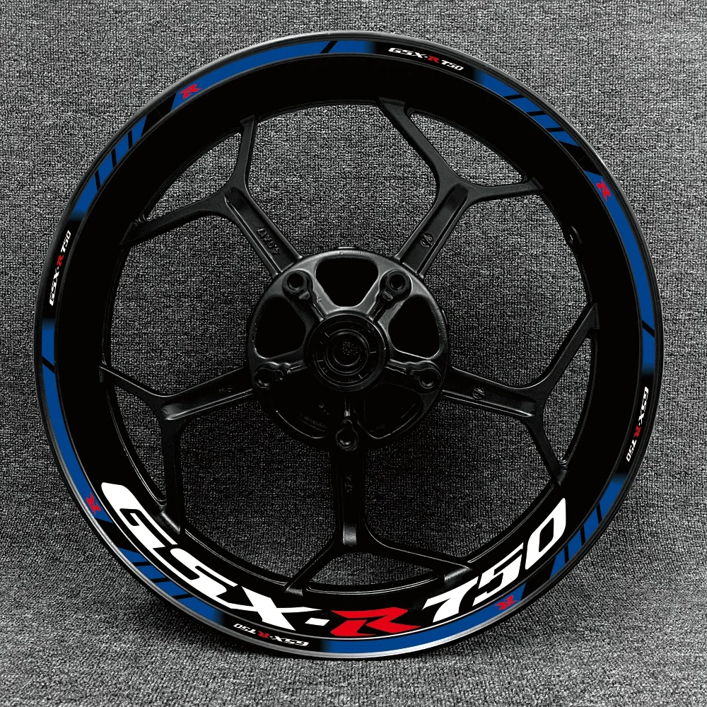 Для мотоцикла Suzuki с логотипом 17 дюймов наклейка на ступицу колеса декоративный