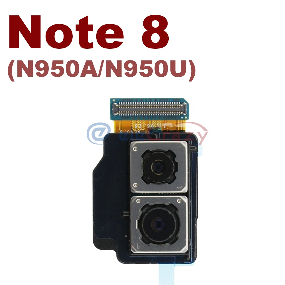 Módulo da Câmera Principal para Samsung Original Voltar Traseira Galaxy Note 8 Nota 9 10 Mais Lite Cabo Flexível Fita 100% Testado 2 para samsung galaxy note 8 nota 9