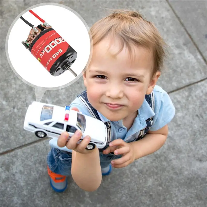 

Durable 1/10 Remote-control Car Climbing Car Waterproof Brush Motor RC Car Motor