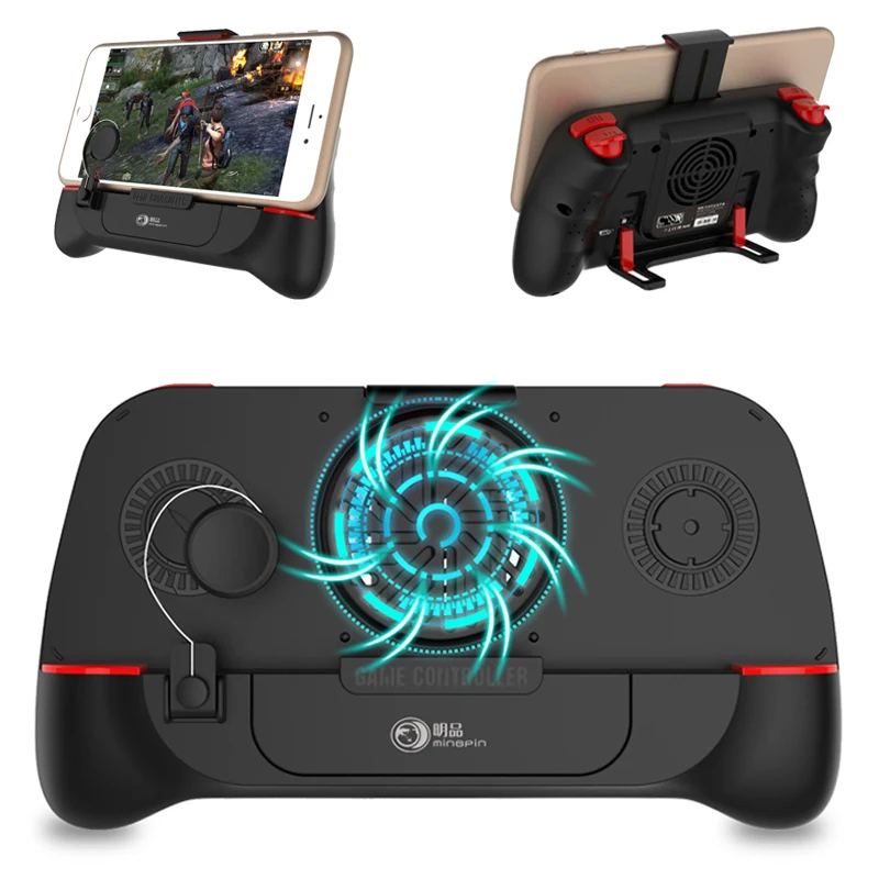 G2 Bluetooth PUBG контроллер геймпад L1R1 триггер с охлаждающим вентилятором держатель