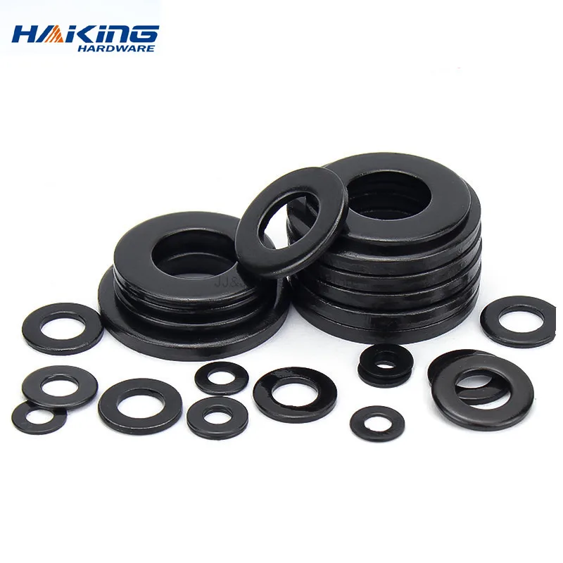 1/100pcs Plain Flat Washer M2 M2.5 M3 M4 M5 M6 M8 M10 M12 M14 M16 M18
M20 M22 M27 M30 M33 M36 Carbon Steel Washers Gaskets