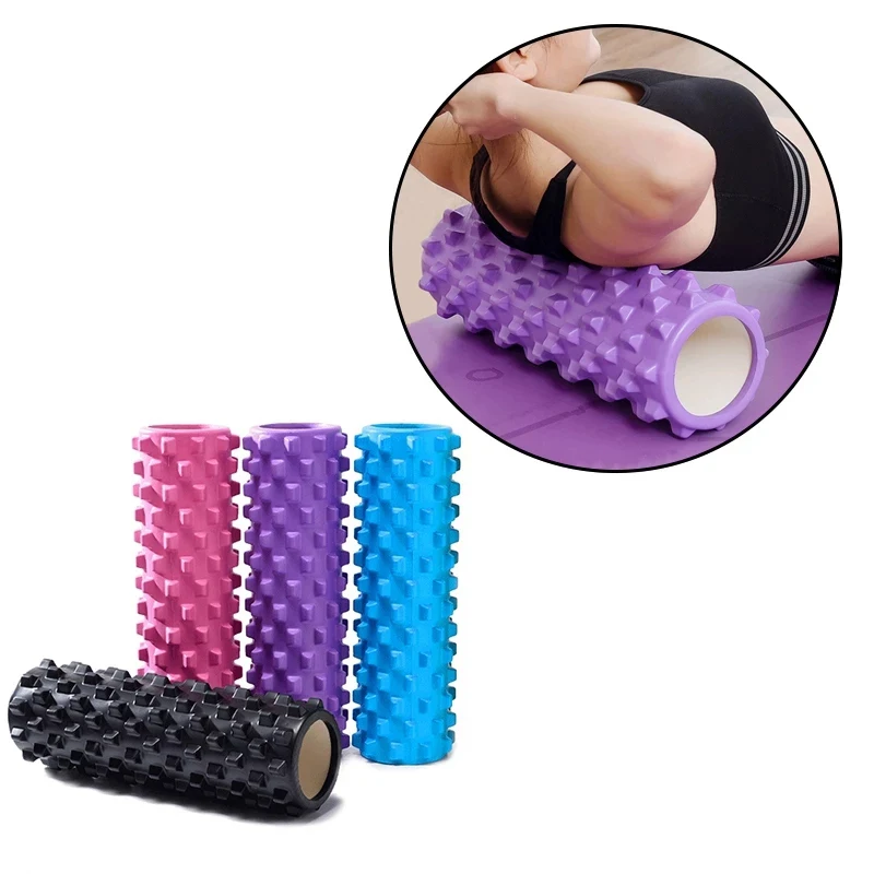 

Mini Yoga Column Gym Fitness Foam Roller Pilates Yoga Exercise Back Muscle Massage Roller Soft Yoga Block Muscle roller