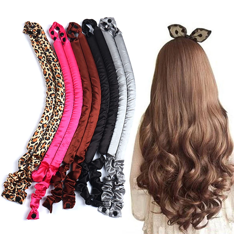 

Heatless Curling Rod Headband Silk Rod Heatless Hair Heatless Curls Overnight Band Silk Magic Wave Hair Curler