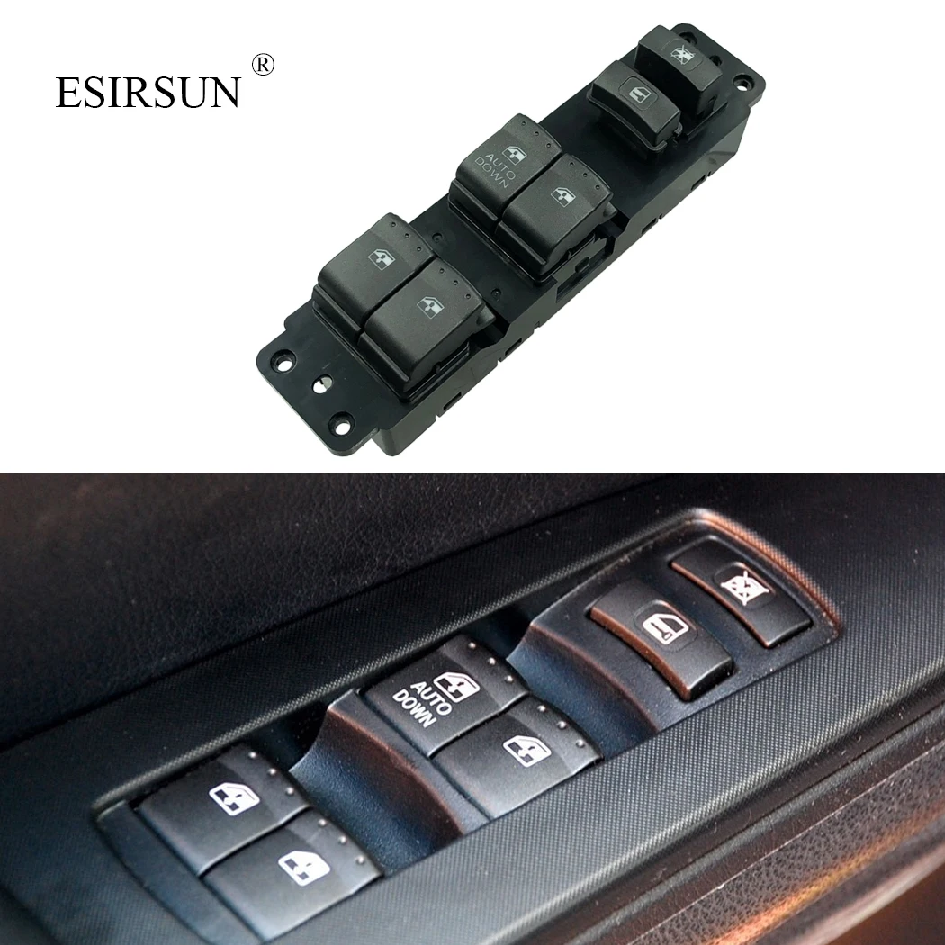 Главный переключатель переднего левого стекла Esirsun Power подходит для Ssangyong ACTYON KYRON