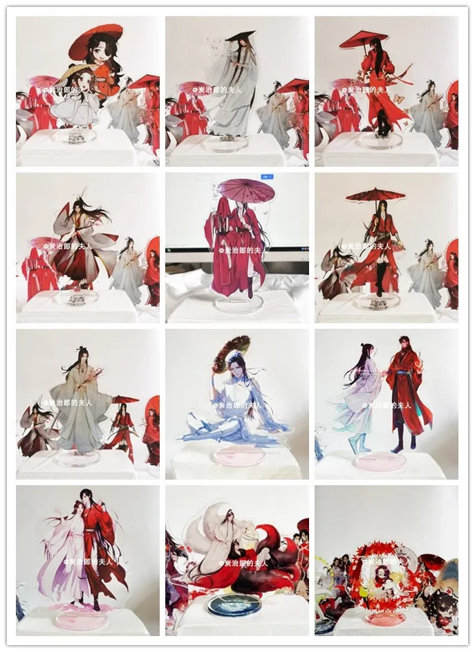 

2021 HOT 16cm Tian Guan Ci Fu Hua Cheng Xie Lian Antiquity Cosplay Acrylic Stand Figure Model Plate Desk Decor Toy Anime