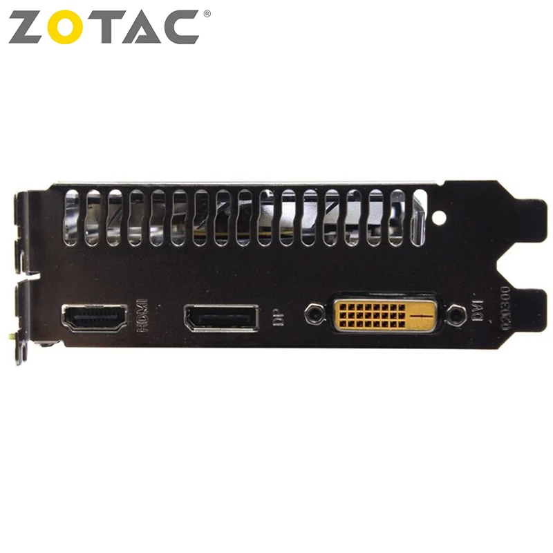 ZOTAC NVIDIA видео карта GTX 1050 Ti 4GB консоль для ПК игр с поддержкой Windows GeForce GTX1050 256Bit GDDR5