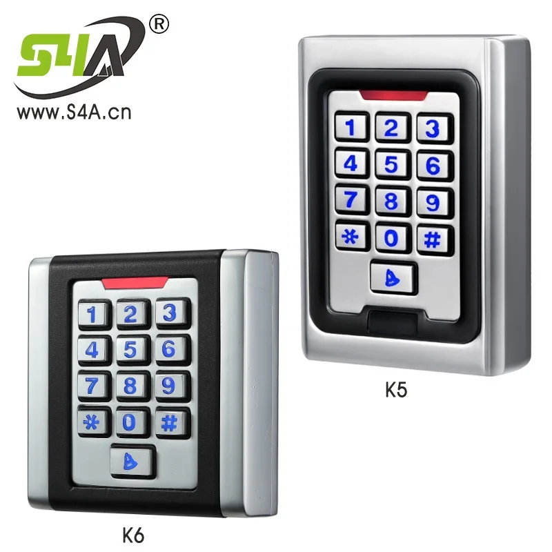 K5 металлическая клавиатура контроля доступа RFID 125 кГц|Клавиатуры систем доступа|