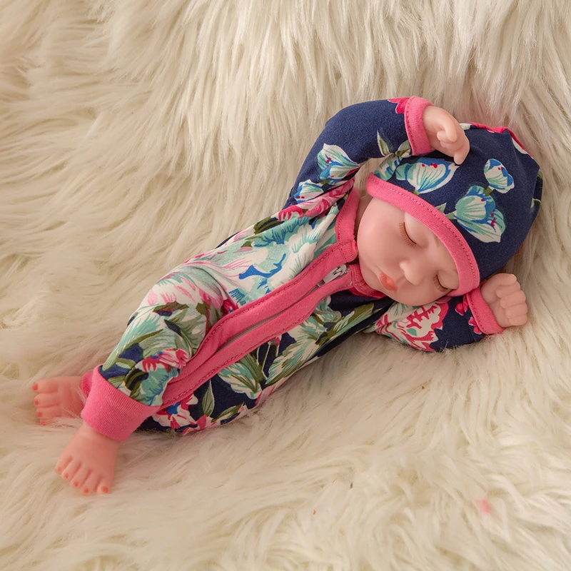 

2021Children's doll toy simulation baby soft rubber rebirth baby girl princess kindergarten silicone soft rubber doll