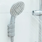 Высокое качество Съемный Настенный силиконовый держатель для душевой головки кронштейн на присоске ручная душевая головка подставка инструменты для ванной комнаты
