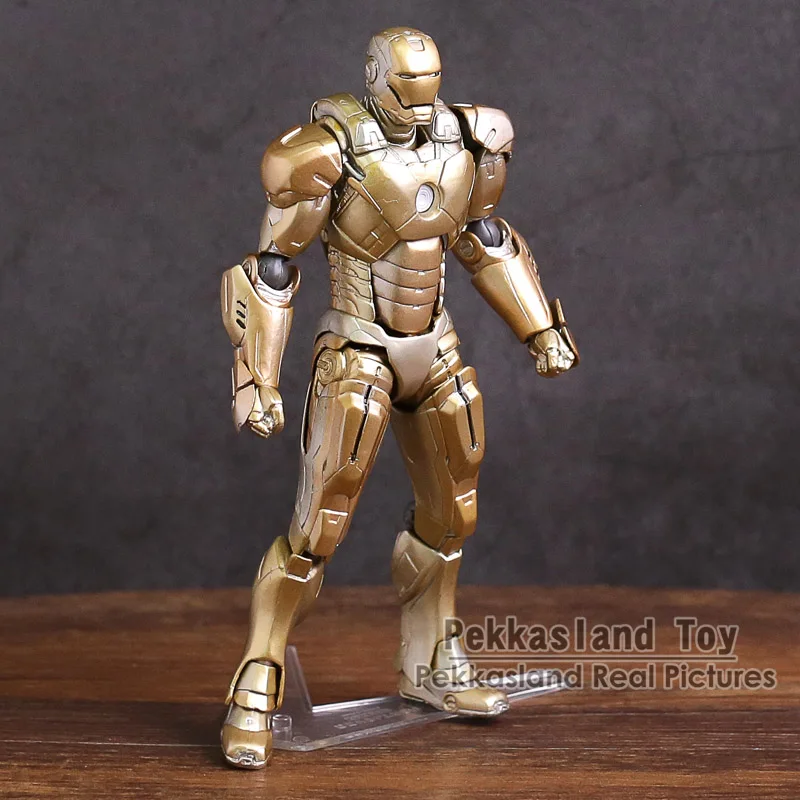 SCI FI для тинейджеров Revoltech серии NO.035 Железный человек Mark II MK 2 / NO.052 XXI МК 21PVC