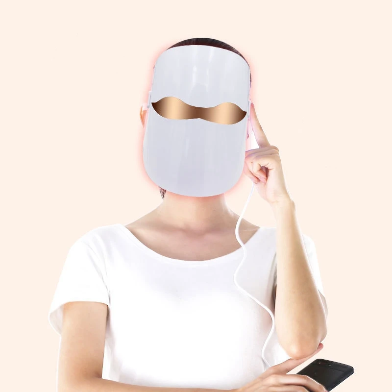 Фотон Омоложение цветной светильник маска для лица инструмент омоложения