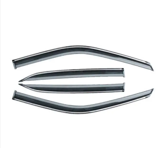 Козырек авто дверь Дождь Защита от солнца сторона окна Крышка отделка 4 шт./компл.