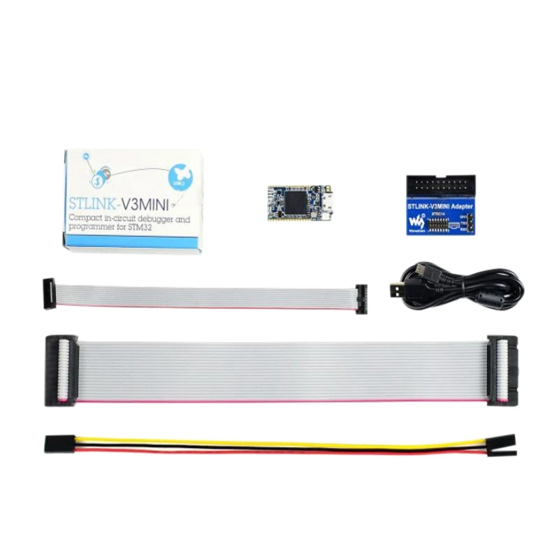 Waveshare STLINK V3MINI Mini версия третьего поколения ST LINK инструмент для программирования