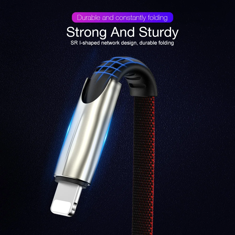 3 в 1 USB кабель для iPhone 11 Pro X Max 6 7 8 Plus Samsung S20 S10 Xiaomi mi 10 Note 9 Micro Type C зарядное устройство