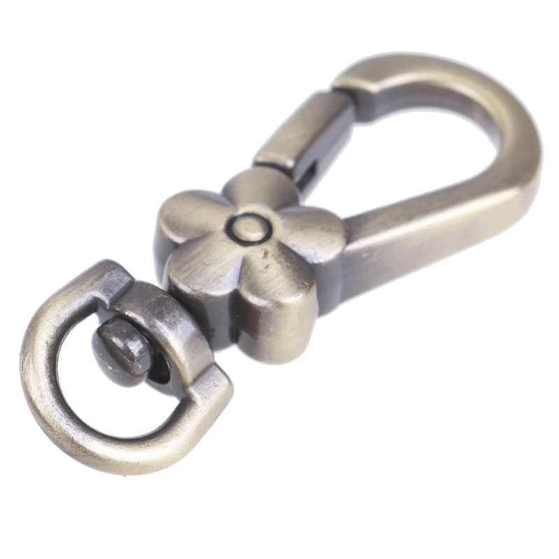 Metal Clasps Swivel Trigger Clips Snap Hooks Handbags Handle Flower Lobster Bag Key Rings Keychains Accessories | Багаж и сумки