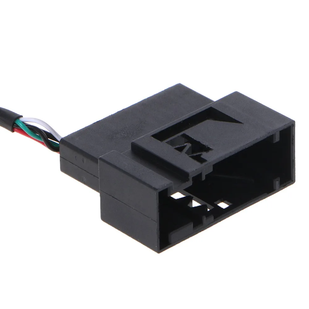 1 шт. новая Автомобильная камера заднего вида RGB в AV конвертер адаптер Коробка для