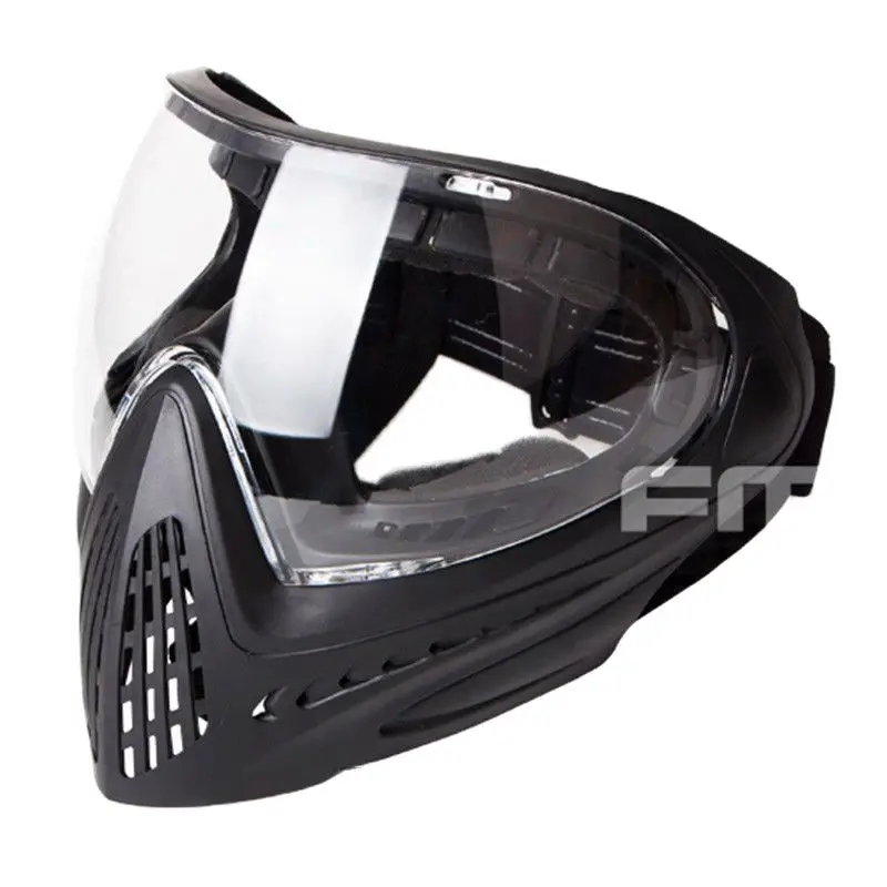 

MA Anti-fog Goggle Full Face Mask Tactical Paintball F0025 Single Layer Mirror