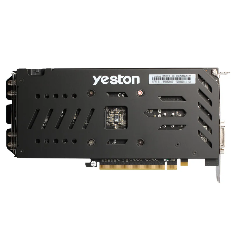 Yeston Radeon RX590 8G GDDR5 256bit PCI Express x16 3,0 видеоигровая видеокарта DVI+ HDMI+ 3* DP для рабочего стола