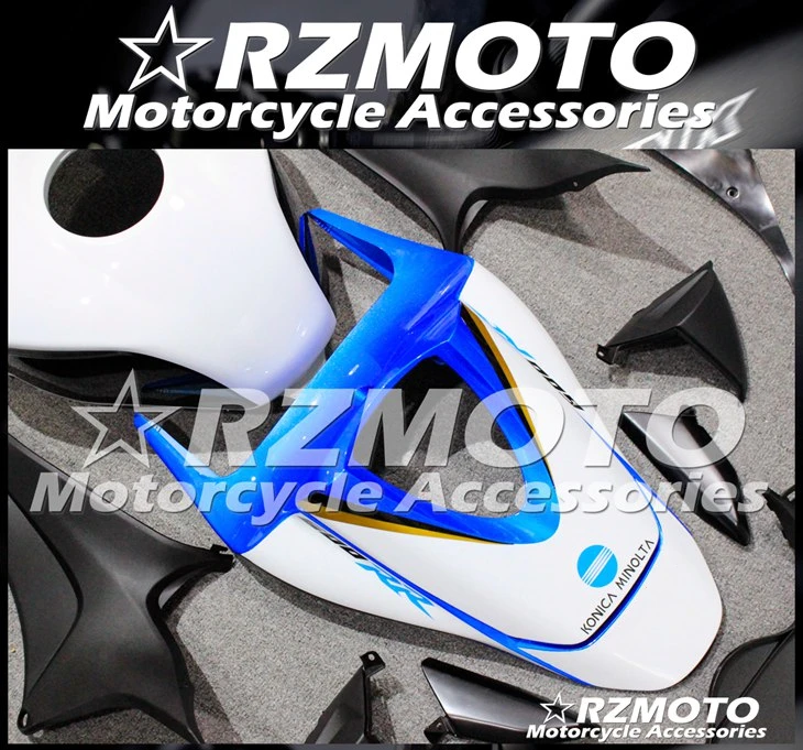 

4 Gifts High quality New ABS Motorcycle Full Fairing kit fit for Honda CBR600RR F5 2007 2008 600RR Bodywork set Black White Blue