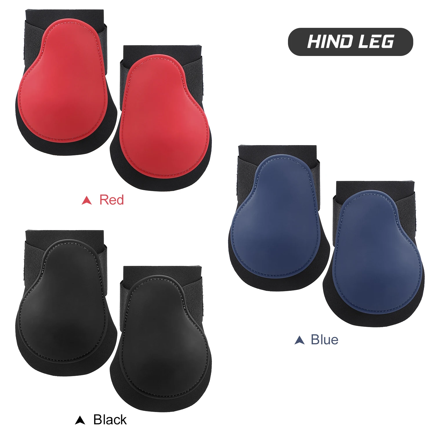 Adjustabl конные сапоги для поврежденного сухожилия искусственная кожа защита