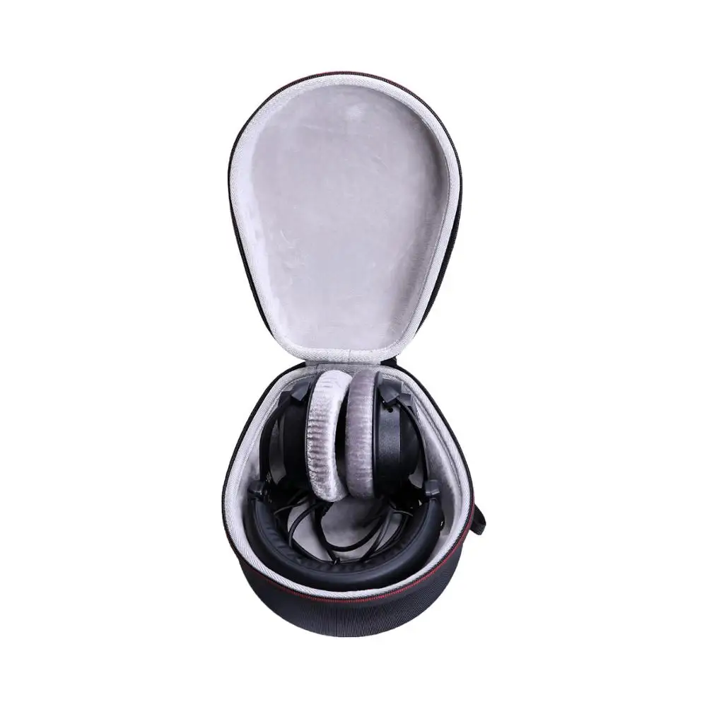 Duro para Beyerdynamic Fones de Ouvido em Preto Ltgem Case Pro 80 Ohm Sobre-ouvido Estúdio Eva dt 770