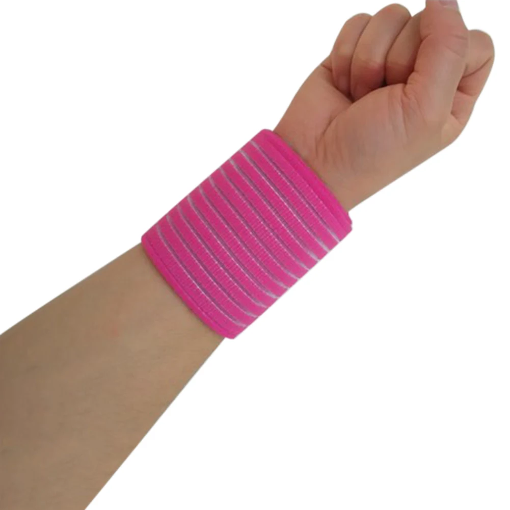 

Elastic Wrap Sports Fitness Yoga Correction Wristband Sports Wipe Wristband 8*8cm Sports Wristband Equipment Portable sweat towe