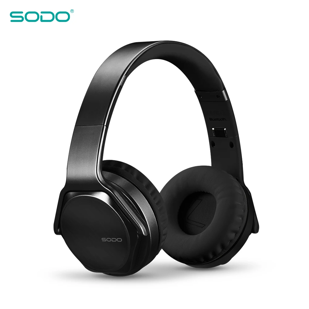 Оригинальные Bluetooth наушники SODO MH3 NFC 2 в 1 беспроводная гарнитура спортивные