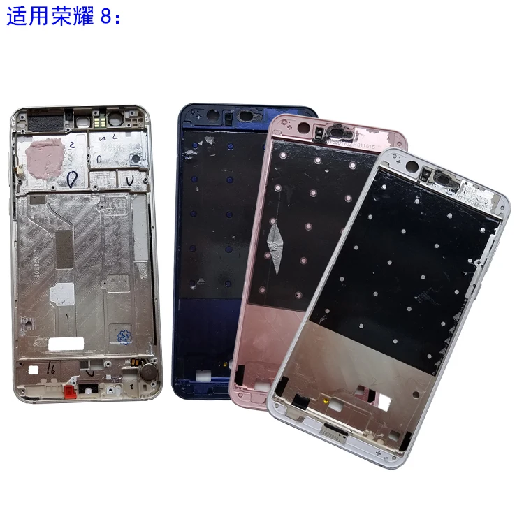 Marco medio Original usado para Huawei honor 8, Marco medio, bisel, cubierta de placa media, repuesto de reparaci&oacute;n, 90%-3