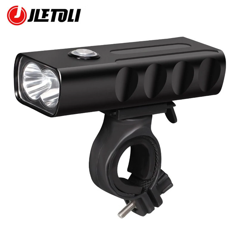 JLETOLI T6 светодиодный велосипед светильник дорожный USB Перезаряжаемые головной
