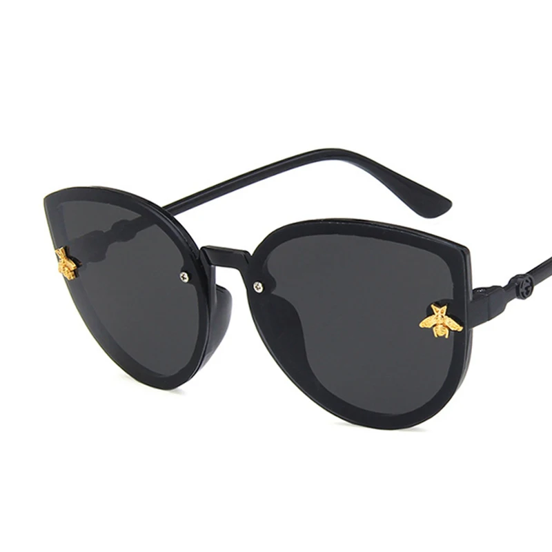 Солнцезащитные очки кошачий глаз в стиле стимпанк|Солнцезащитные для девочек| |