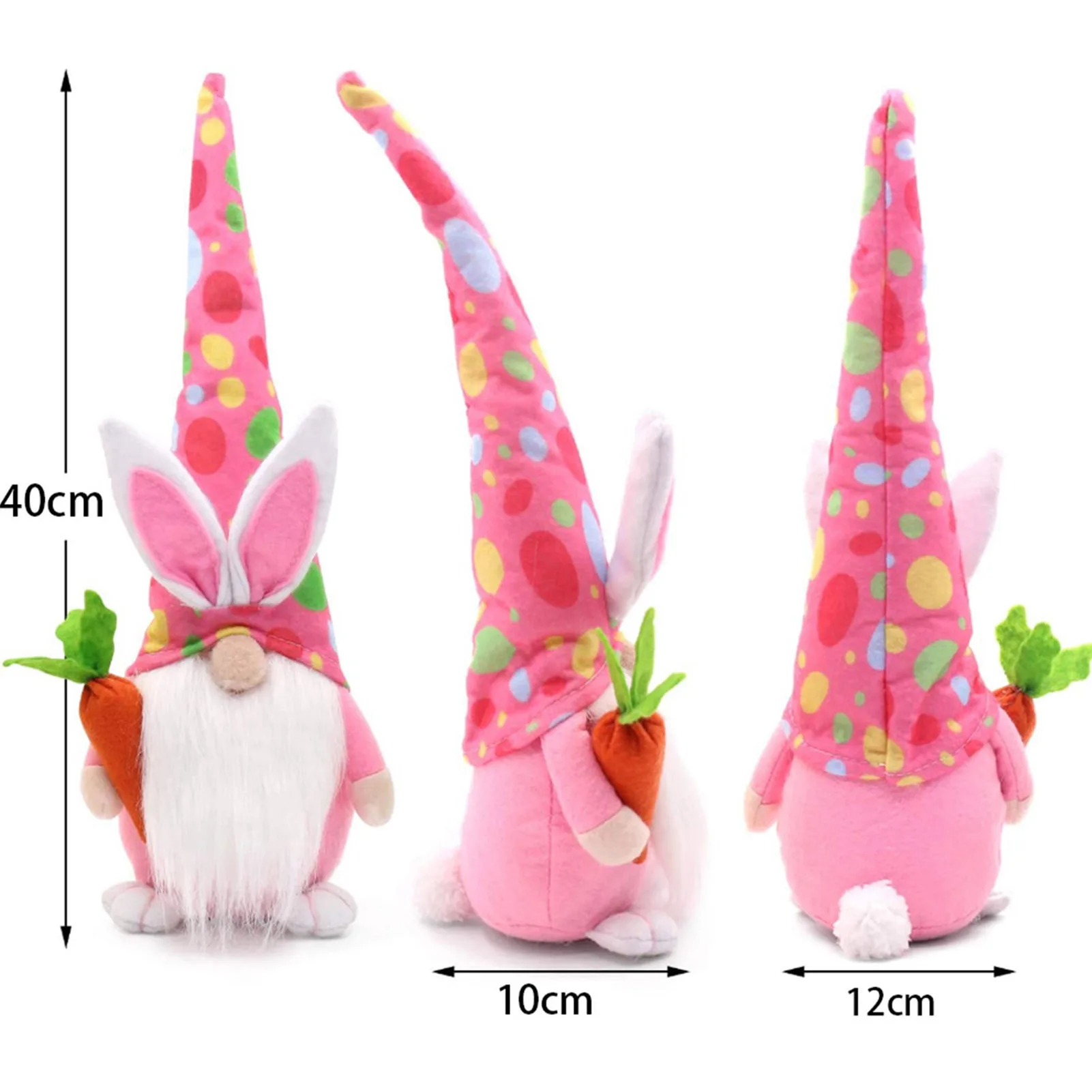 

Easter Bunny Gnome Decoration Rabbit Faceless Doll non-toxic and harmless soft anti-fade Lovely Shape Perfect Decoration gift