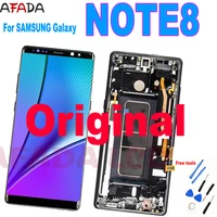 new 6 3 original super amoled display for samsung galaxy note8 n950 n950f lcd display note 8 touch screen replacement parts