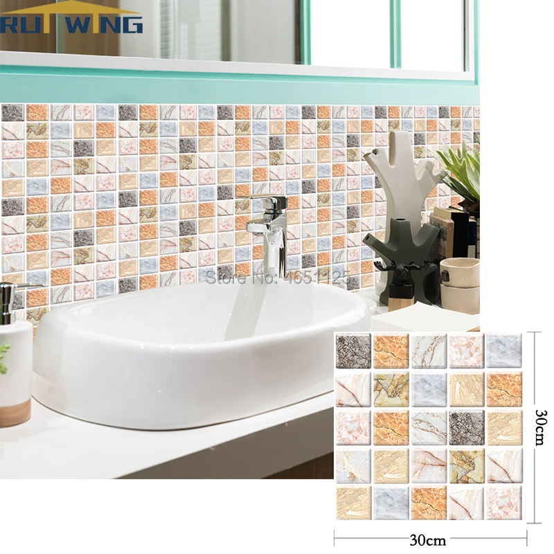 Наклейка на стену камень 3D Кирпич самоклеющиеся наклейки для ванной