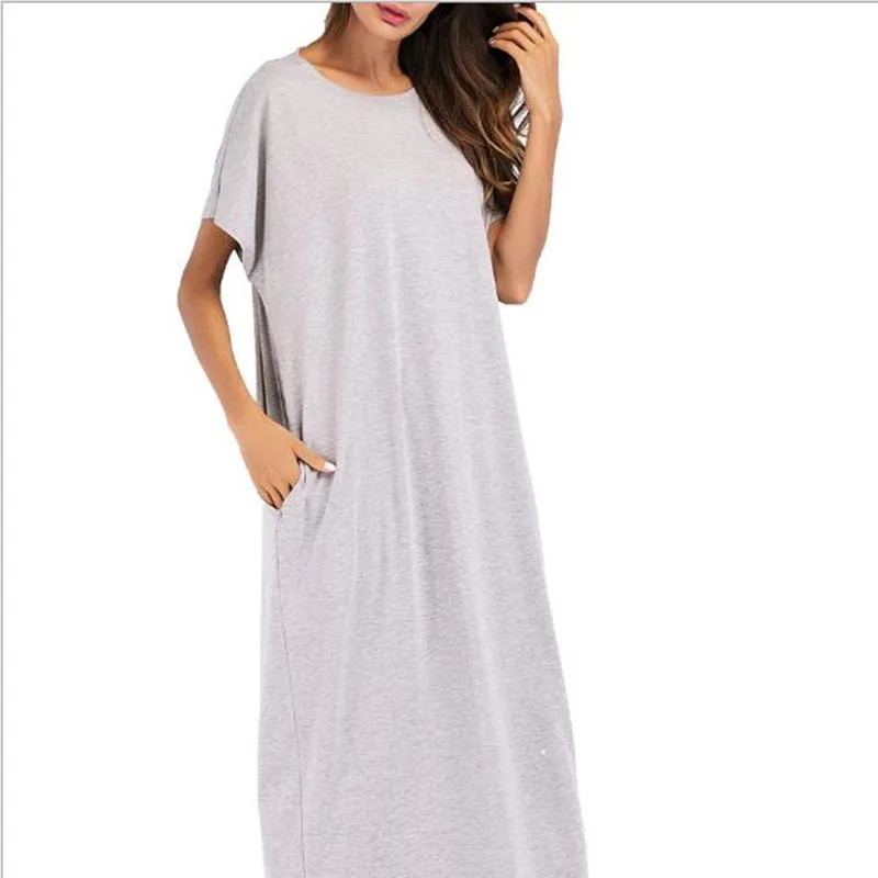 Длинное платье в пол с бантом Абаи выдалбливают длинный халат платья