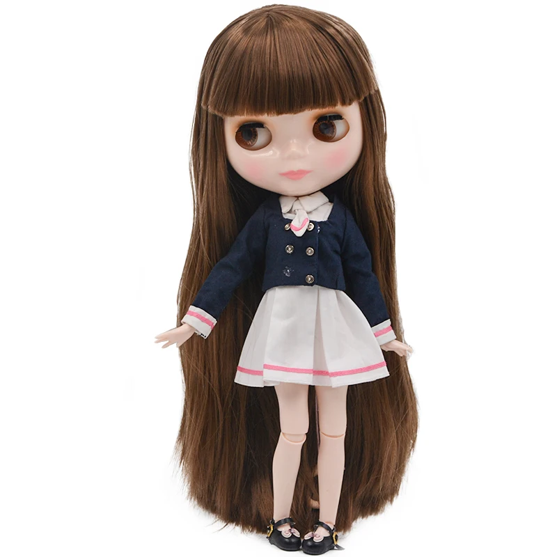 

Blyth BJD doll, Blyth Doll Nude Customized Shiny Face Dolls Can Changed Makeup and Dress DIY, 12 Inch Ball Jointed Dolls 6