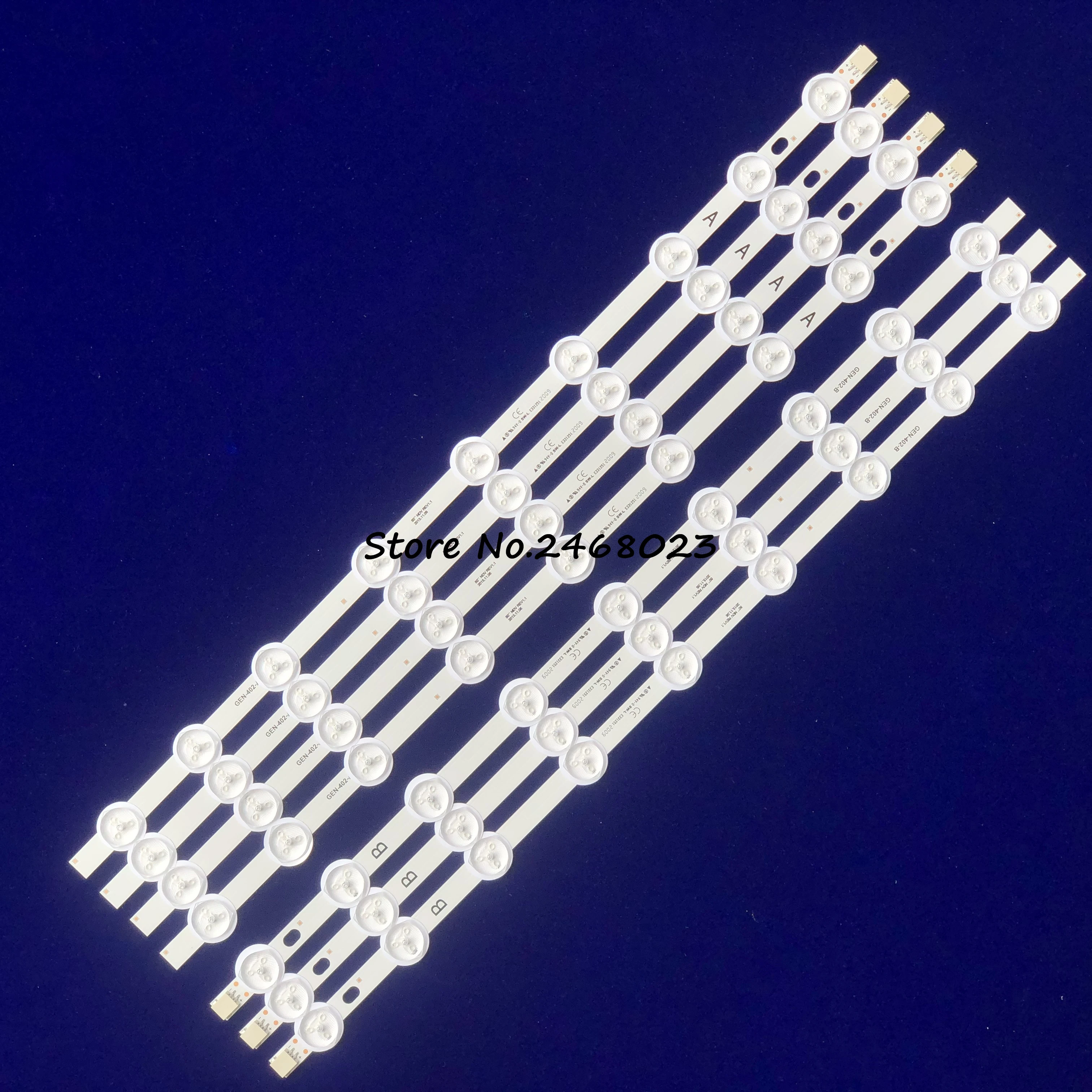 7 шт. / Компл. Светодиодная лента подсветки для TX-50A300B 50HYT62U VES500UNDC-2D-N01 VES500UNDA 50 NDV REV1.1 |