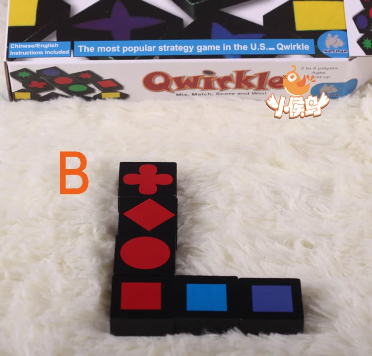 Qwirkle Mix оценка матча и выиграй! Детские развивающие игрушки шахматы настольные игры, сборные деревянные игрушки Qwirkle для взрослых интеллектуальные игры
