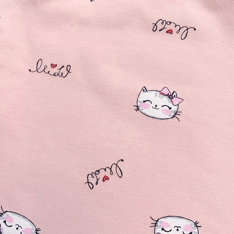 

New 2020 Infant Baby Girls Cartoon Printing Long Sleeve Suit Clothing Sets Autumn Winter Kids Girl Clothes Suit 2Pcs