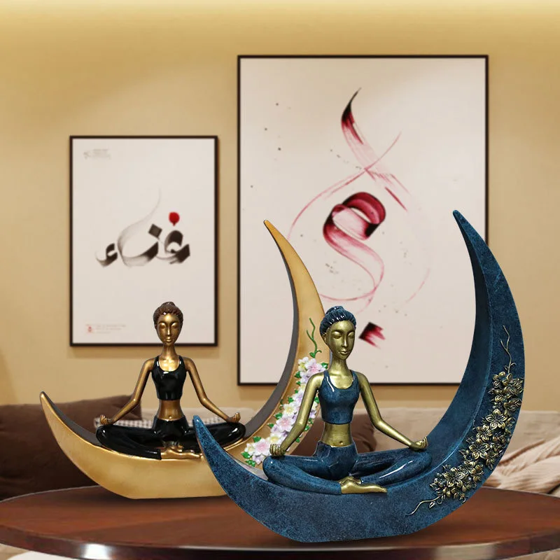 Современная Абстрактная фотостатуя Классическая фигурка статуя аксессуары для