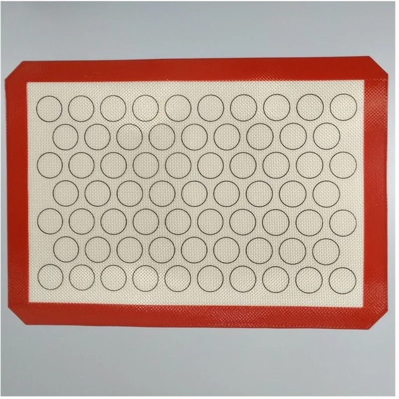 

2pc / set, Non-stick Macaroni Baking Mat, Silicone Mats, Baking Coating, Heat Resistant Baking Sheet Set, Pastry Tools WJ812