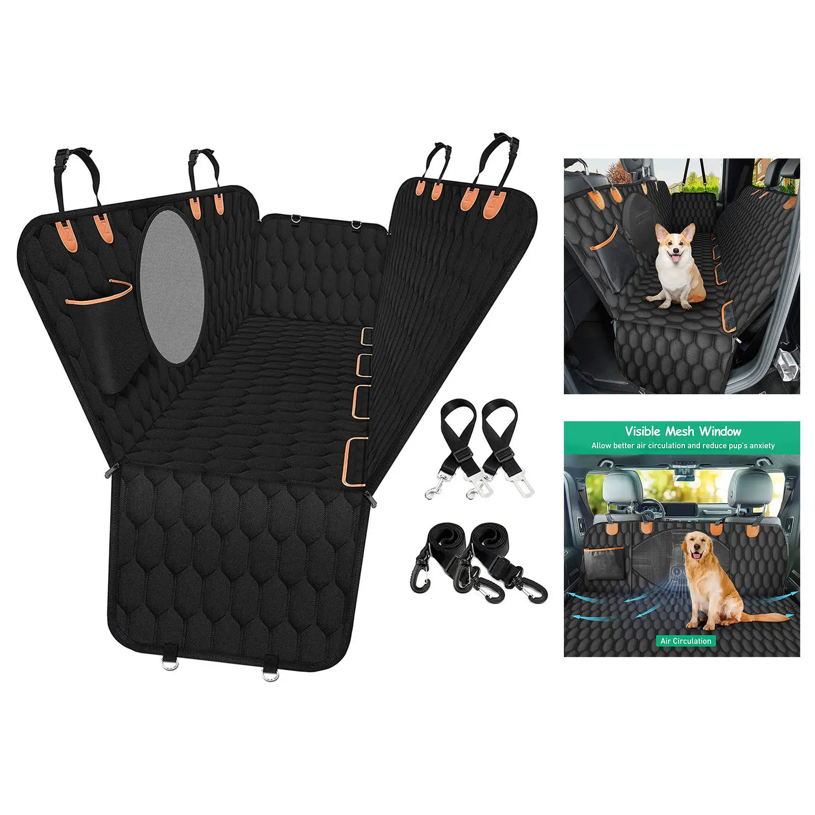 

Small Dog Car Seat, Dog Booster Seat for Car Front Seat, Pet Booster Car Seat for Small Dogs Medium Dogs