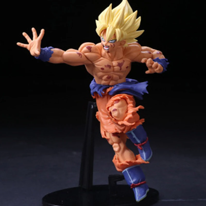 Фигурка Dragon Ball Z BWFC из аниме Сон Гоку Burdock Goku модель экшн-фигурки с повреждениями